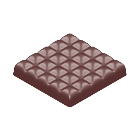 Chocolate mould bar square